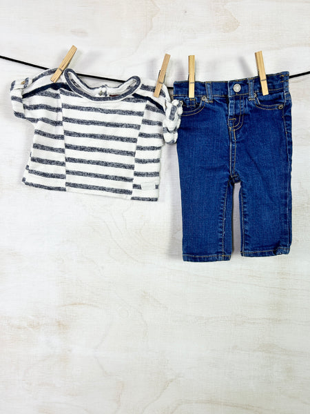 7 FOR ALL MANKIND • Outfit, 0-3M