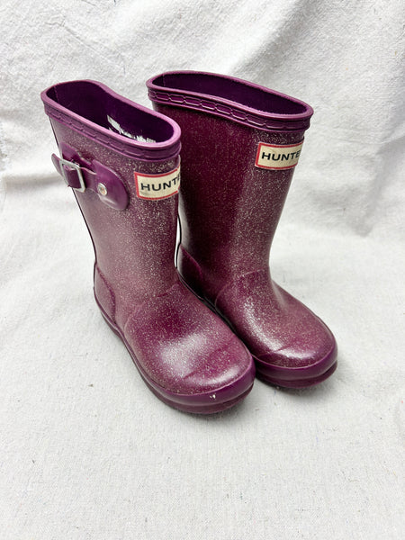 HUNTER • Rain boots, (EURO 27) LITTLE KID 10