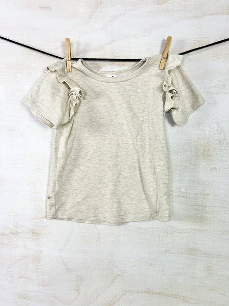 LITTLE & LIVELY • Short sleeve top, 5/6Y